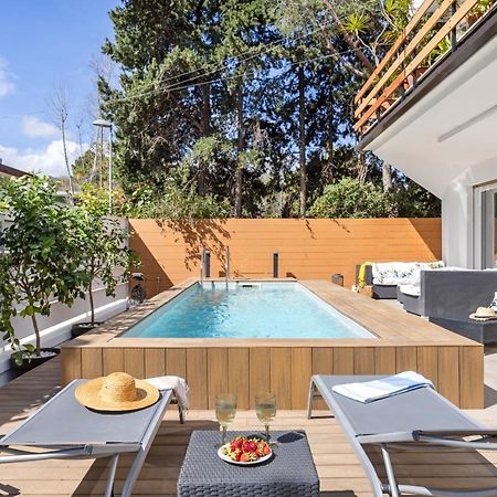 Appartamento In Villa Con Piscina Privata Palermo Exteriör bild