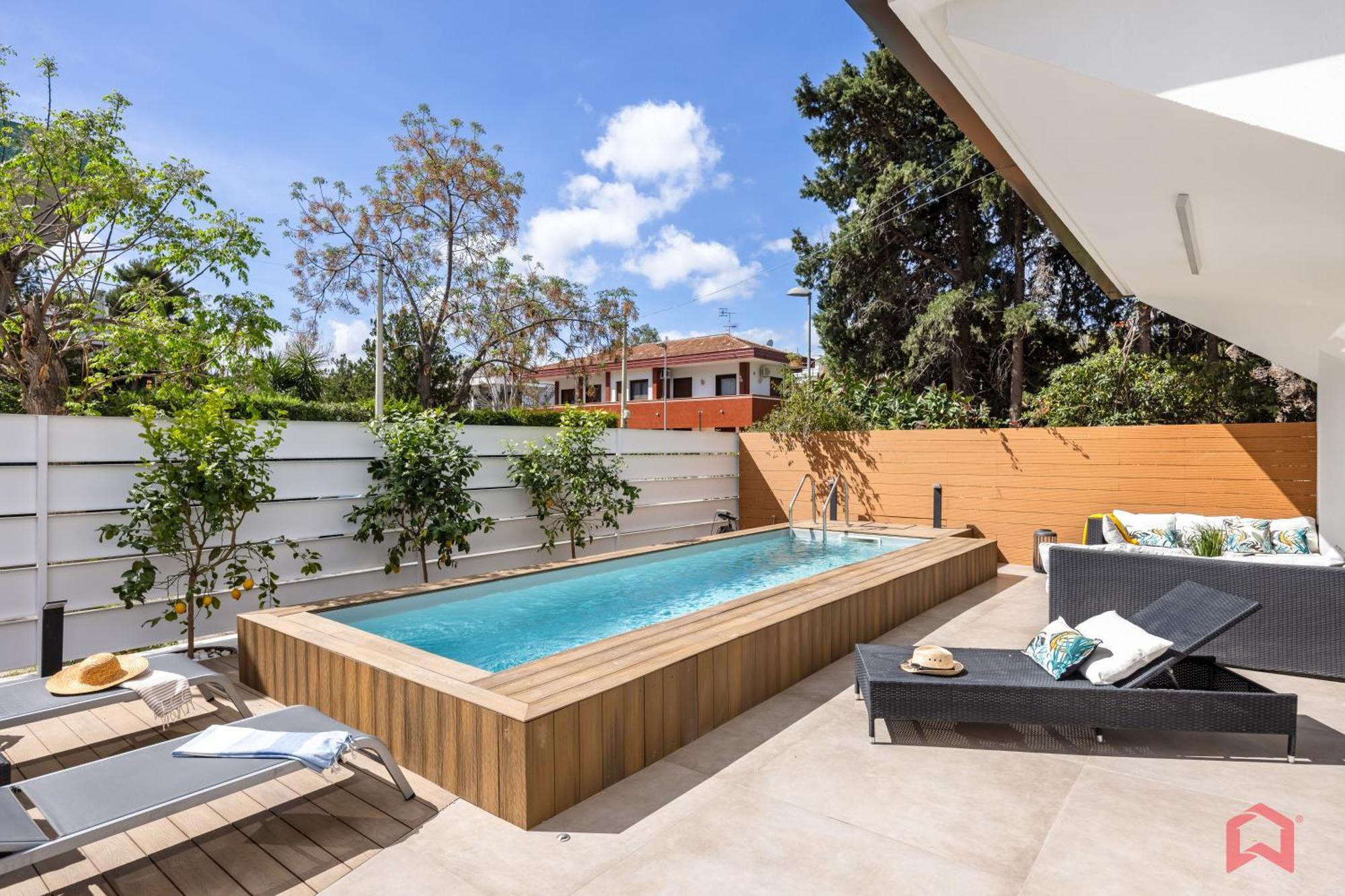 Appartamento In Villa Con Piscina Privata Palermo Exteriör bild