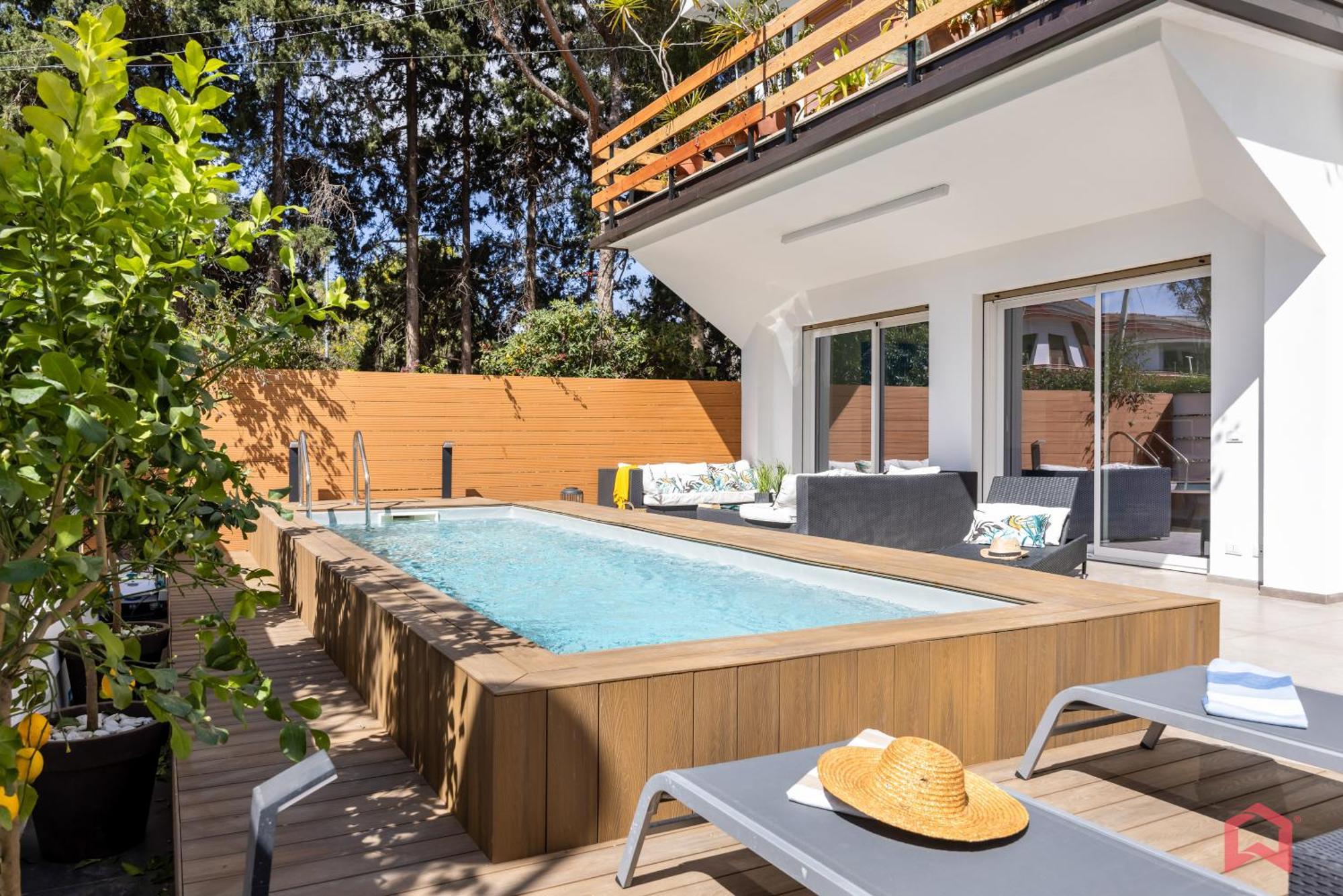 Appartamento In Villa Con Piscina Privata Palermo Exteriör bild